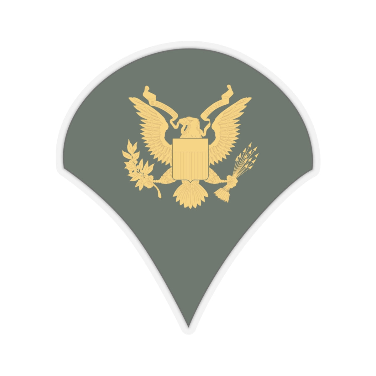 Kiss-Cut Stickers - Army - Specialist E-4 (SP4 ) X 300