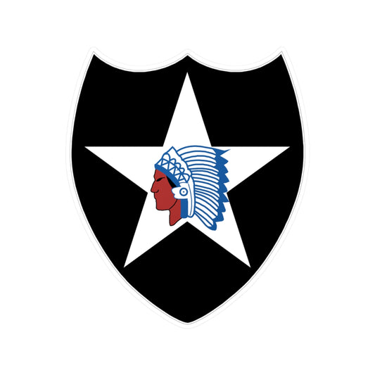 Kiss-Cut Vinyl Decals - SSI - 2nd Infantry Division wo Txt X 300
