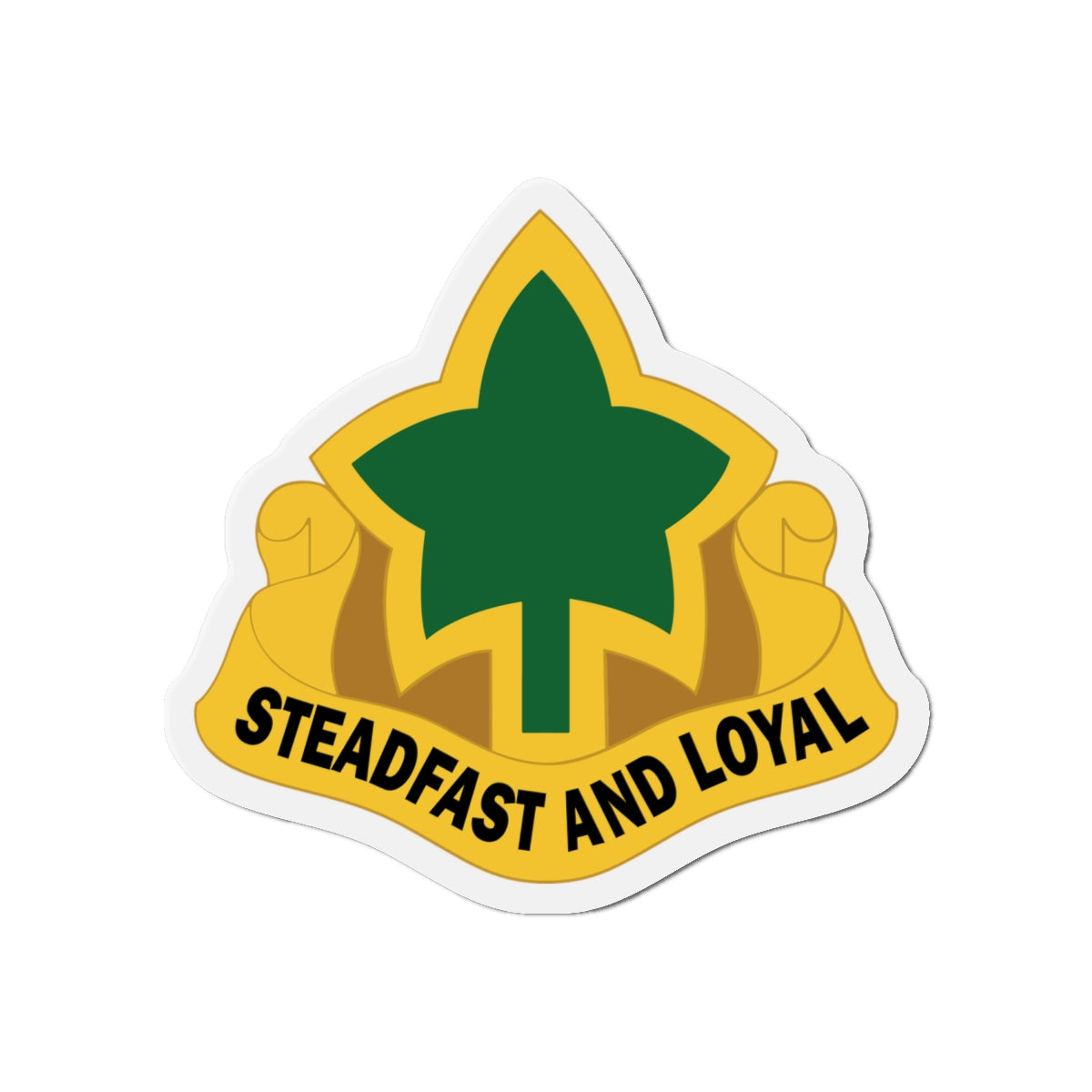 Die-Cut Magnets - DUI - 4th Infantry Division X 300