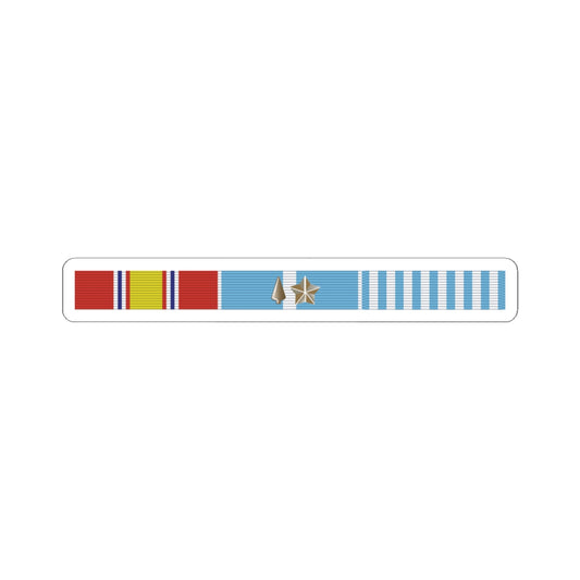 Kiss - Cut Stickers - Korean War Service Bar w Spearhead - Campaign Star