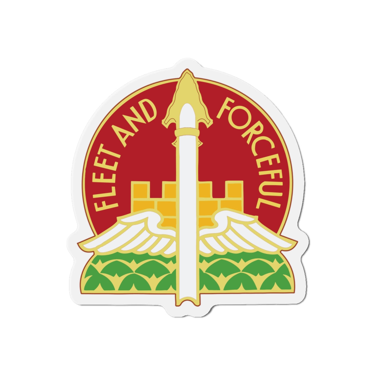 Die-Cut Magnets -SSI -88th Artillery Group - DUI wo Txt X 300
