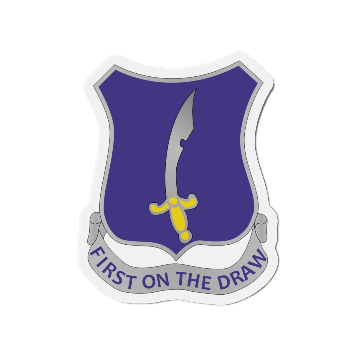Die-Cut Magnets - Army - 369th Infantry Regiment - First Draw - wo Txt