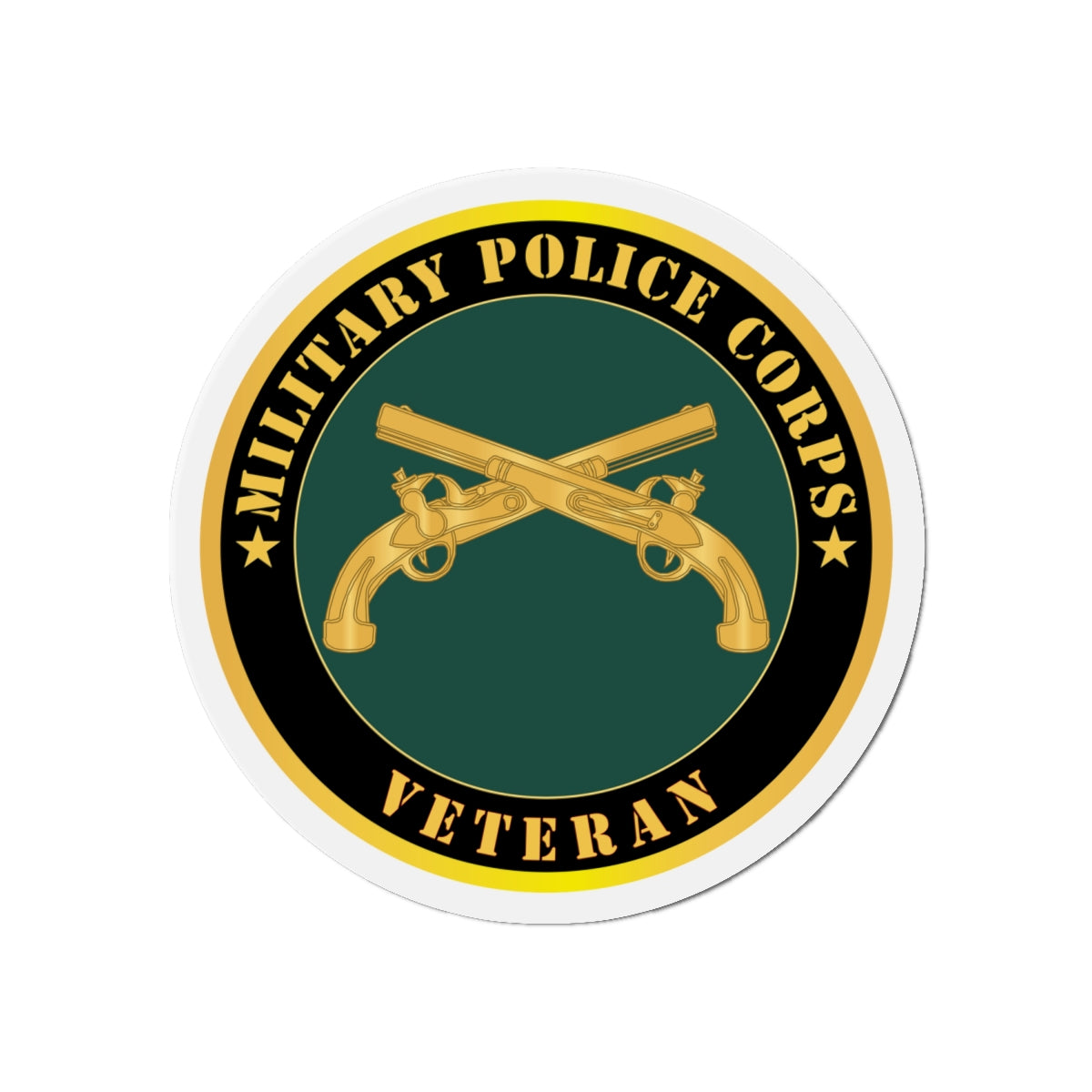 Die-Cut Magnets - Army - Military Police - Branch - Veteran X 300