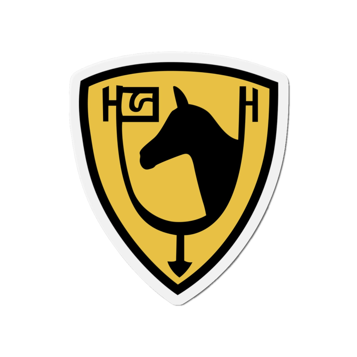 Die-Cut Magnets -SSI - 61st Cavalry Division X 300