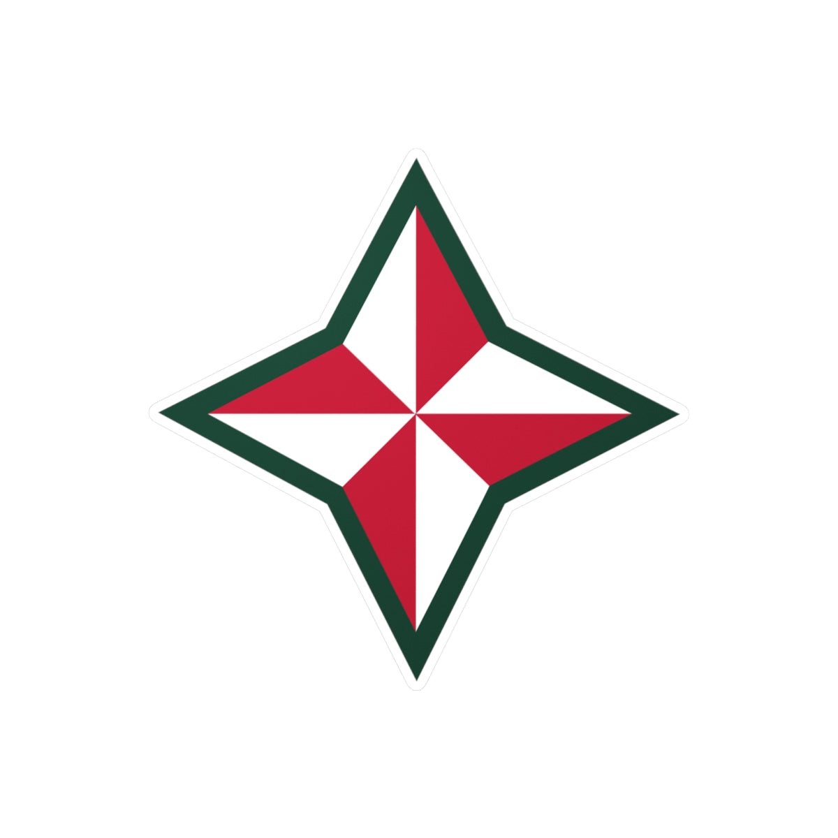 Kiss-Cut Vinyl Decals - SSI - 48th Armored Division X 300