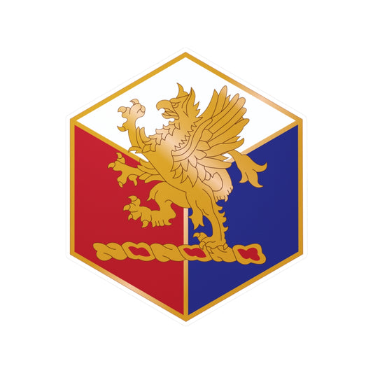 Kiss-Cut Vinyl Decals - DUI - 46th Infantry Division X 300