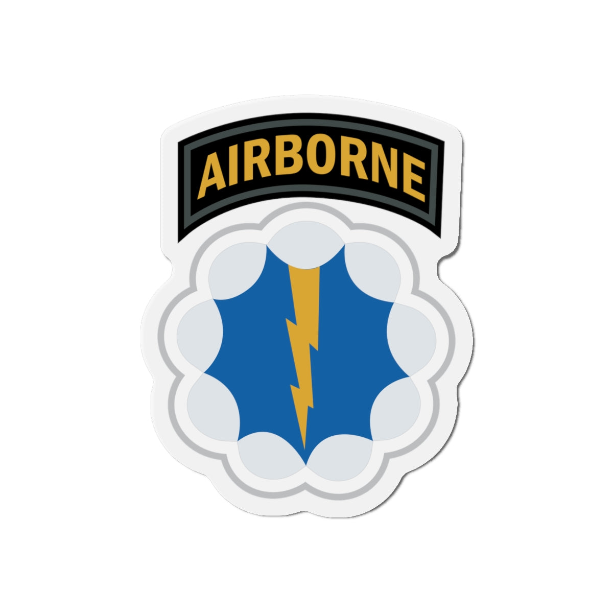 Die-Cut Magnets -SSI - 9th Airborne Division - Phantom X 300