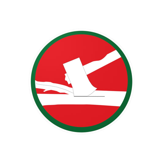 Kiss-Cut Vinyl Decals - SSI - 84th Infantry Division X 300