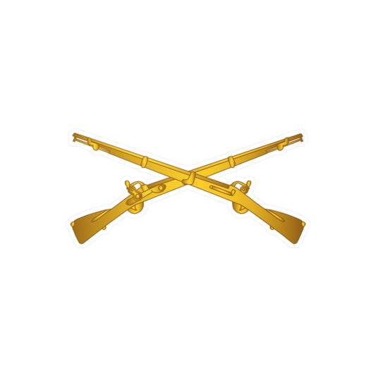 Kiss-Cut Vinyl Decals - Army - Infantry Branch wo Txt X 300