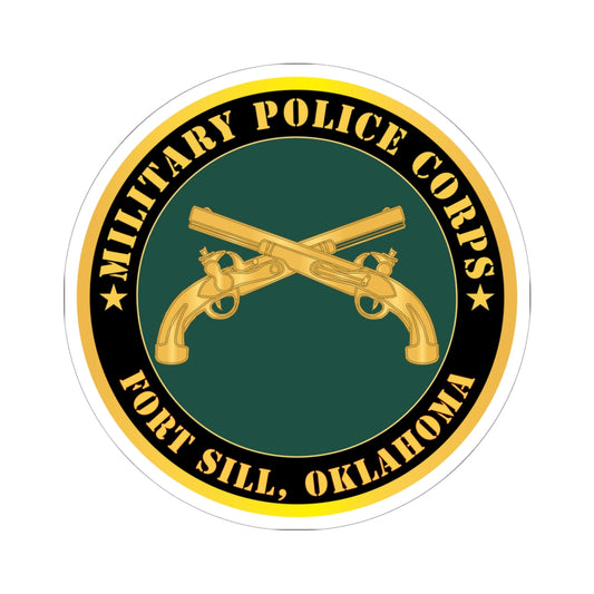 Kiss - Cut Stickers - Army - Military Police - Branch - Fort Sill, OK X 300