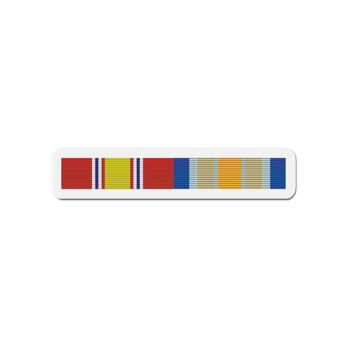 Die-Cut magnets Army - NDMS - Operation Inherent Resolve Bar X 300