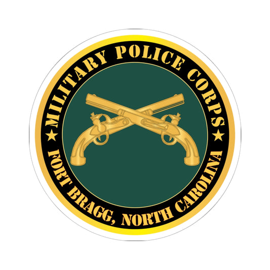 Kiss - Cut Stickers - Army - Military Police - Branch - Fort Bragg, NC X 300