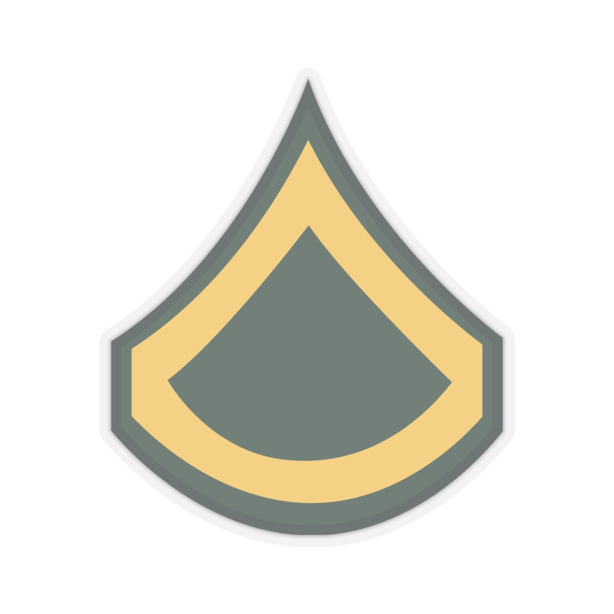 Kiss-Cut Stickers - Army - Private First Class E-3 (PFC) X 300