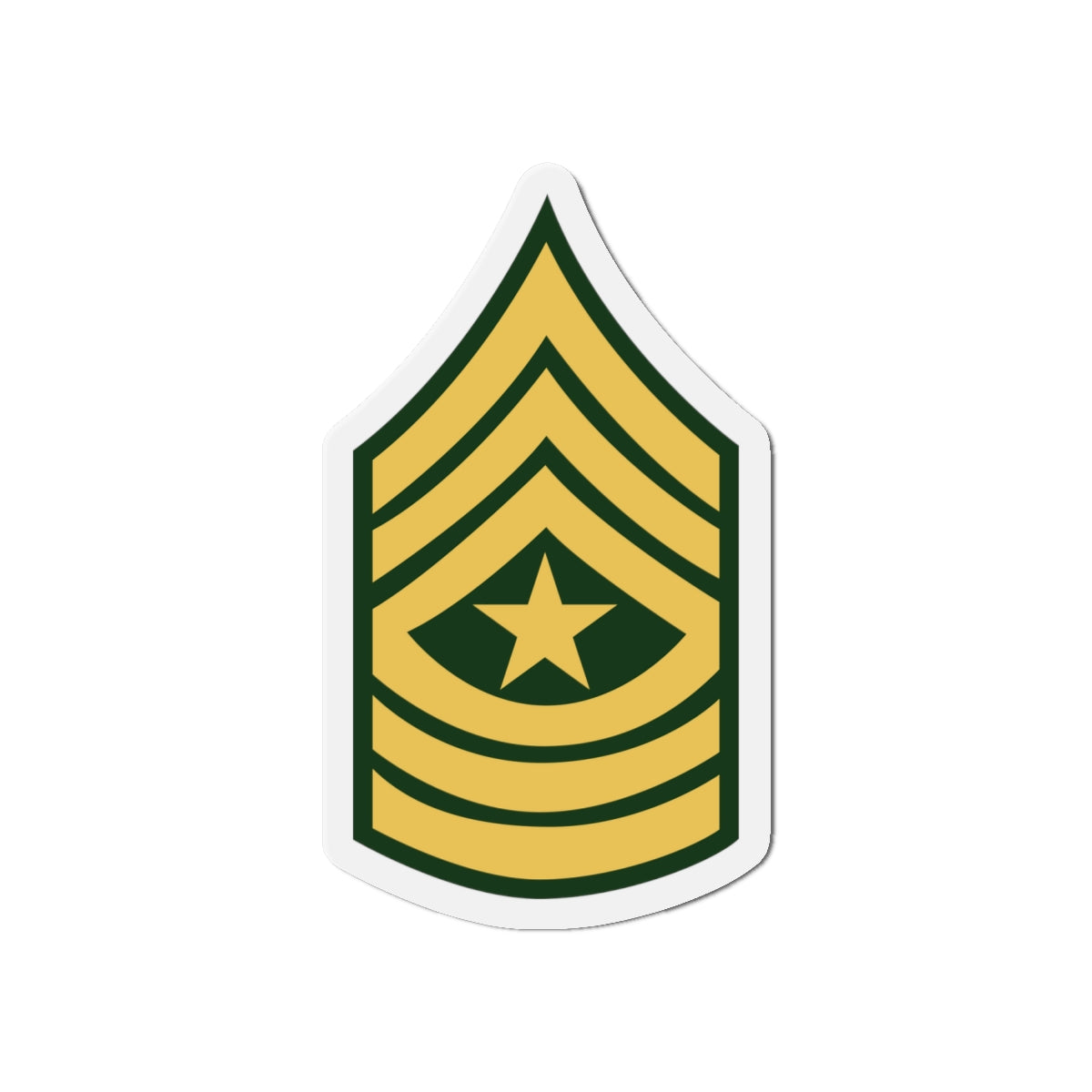 Die-Cut Magnets -SSI-Army - Sergeant Major E-9 (SGM) X 300