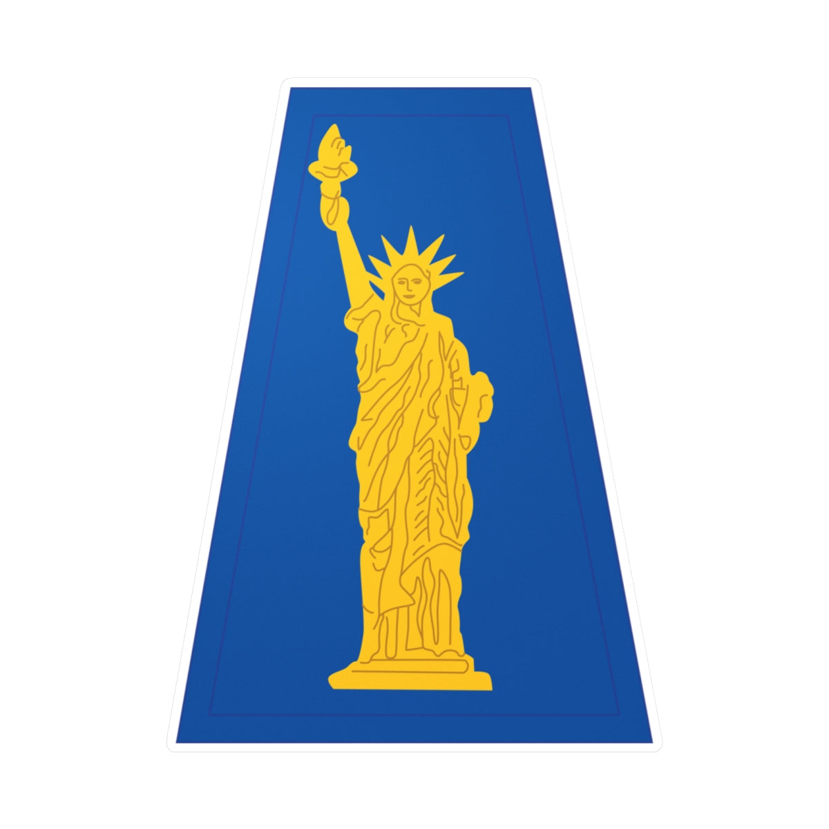 Kiss-Cut Vinyl Decals - SSI - 77th Infantry Division X 300