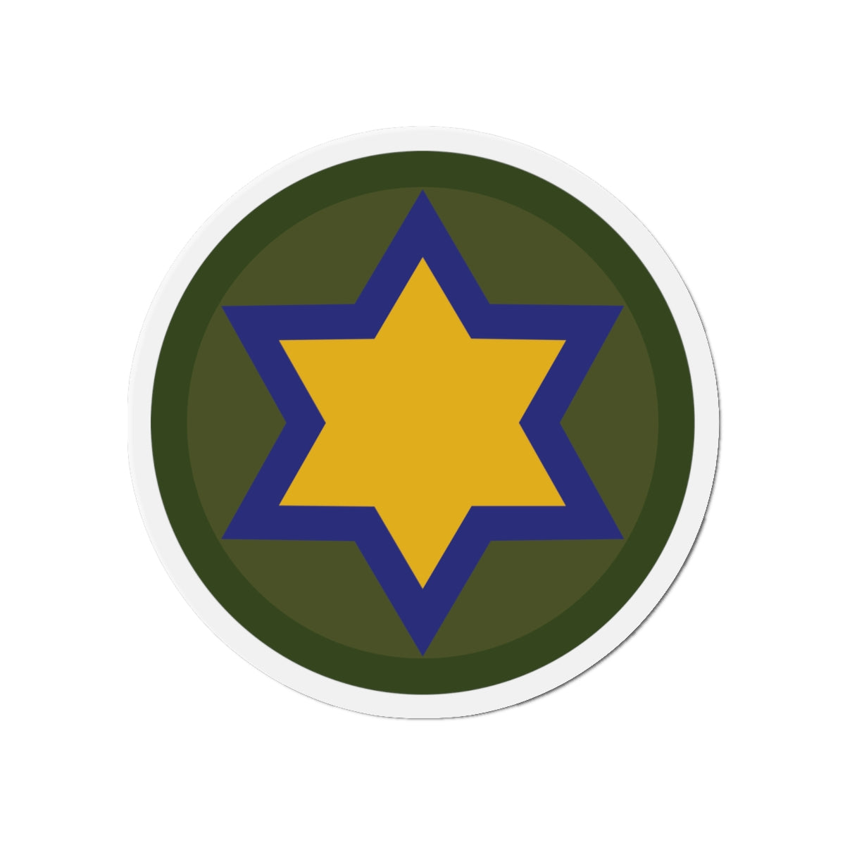 Die-Cut Magnets -SSI - 66th Cavalry Division X 300