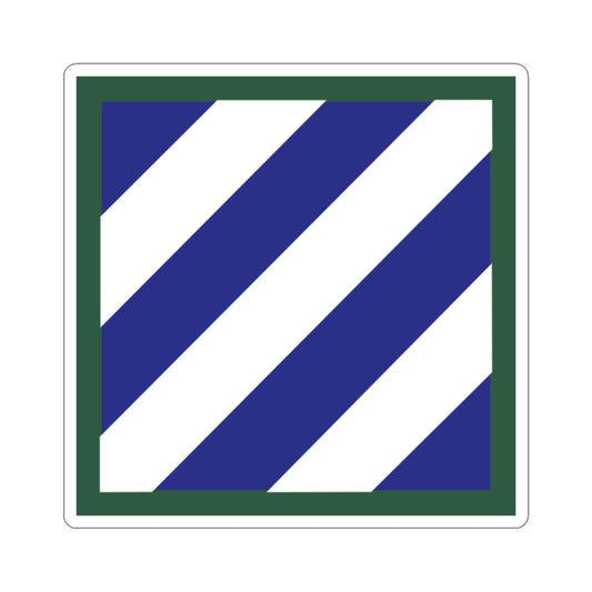 Kiss - Cut Stickers - SSI - 3rd Infantry Division wo Text X 300