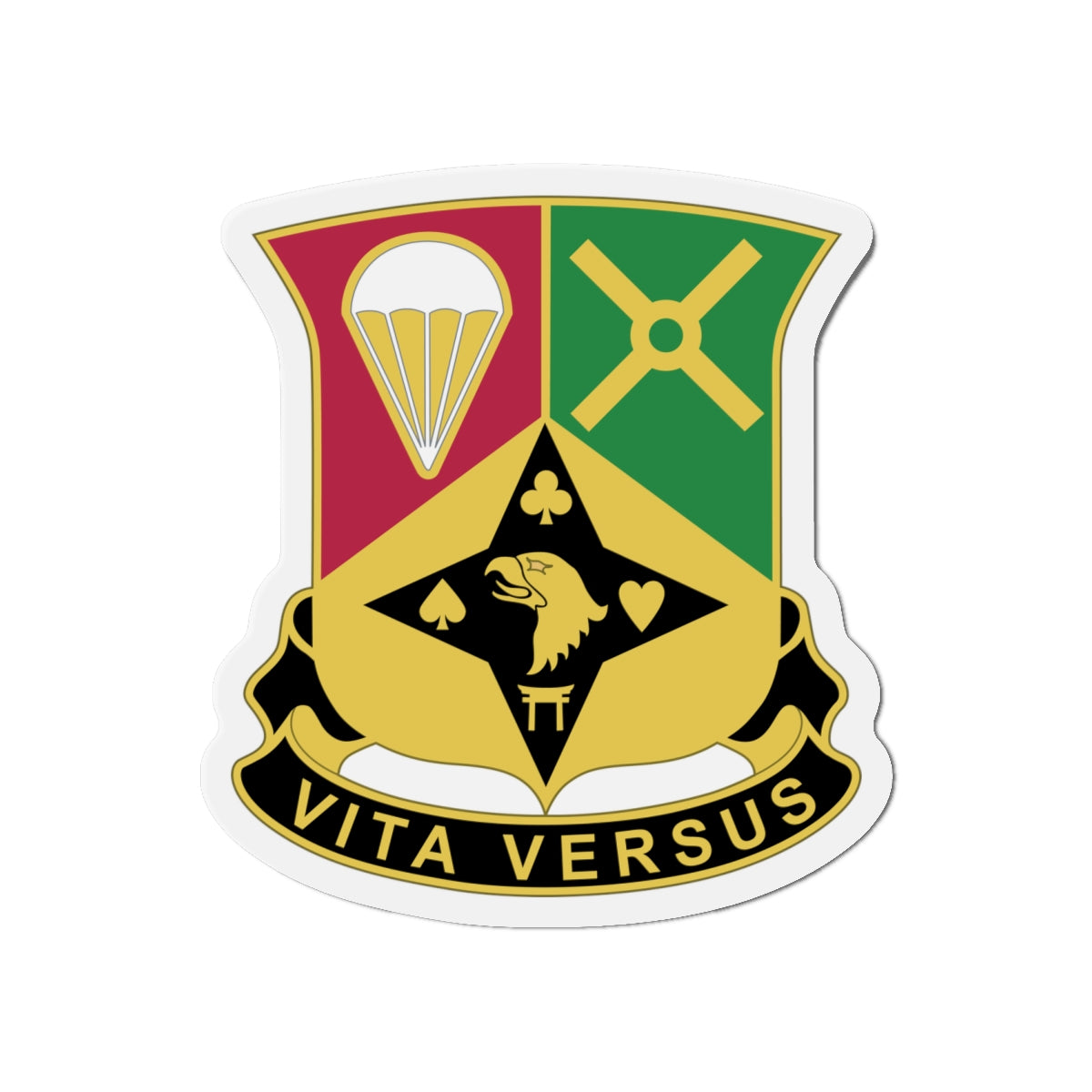 Die-Cut Magnets - DUI - 101st Airborne Division Sustainment Brigade, Headquarters and Special Troops Battalion X 300