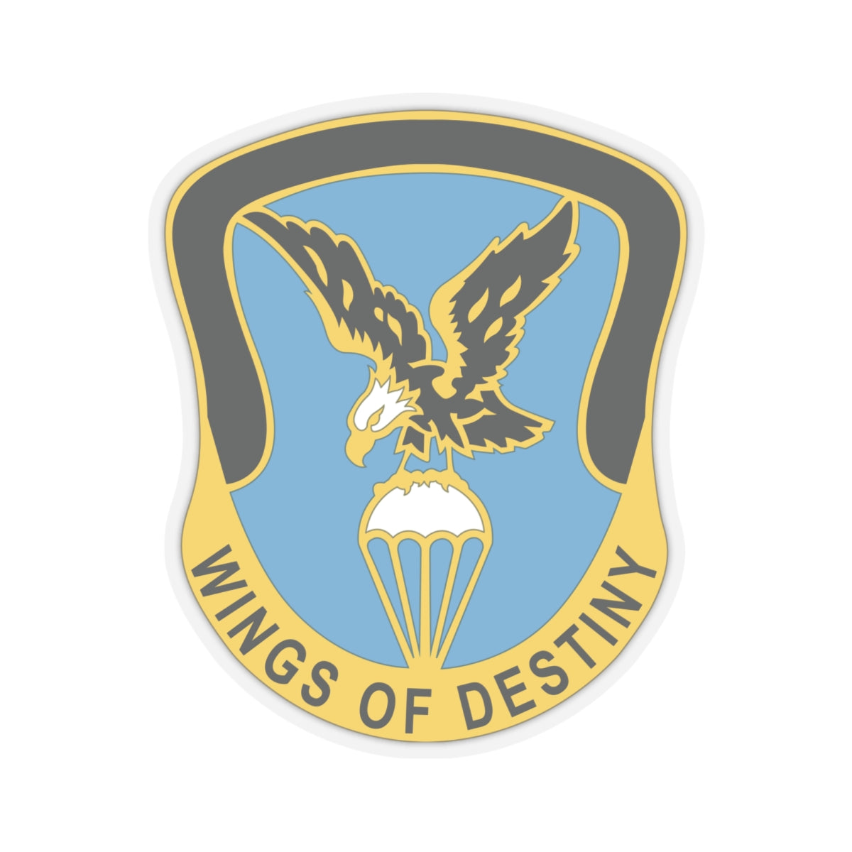 Kiss-Cut Stickers Army - DUI - Aviation Brigade, 101st Airborne Division X 300