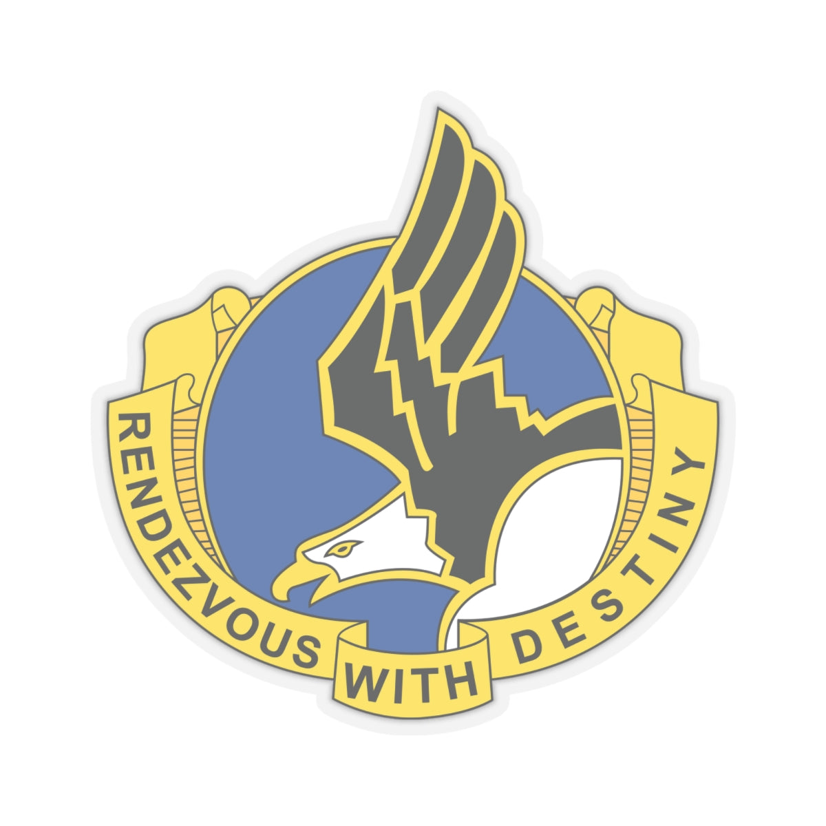 Kiss-Cut Stickers Army - DUI - 101st Airborne Division X 300