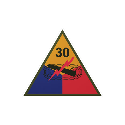 Kiss-Cut Vinyl Decals - SSI - 30th Armored Division X 300