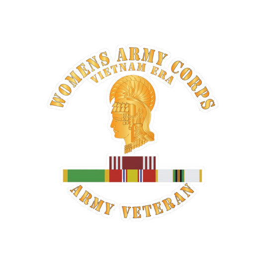 Kiss-Cut Vinyl Decals - Army - Womens Army Corps Vietnam Era - w GCMDL- WAC - NDSM - COLD X 300