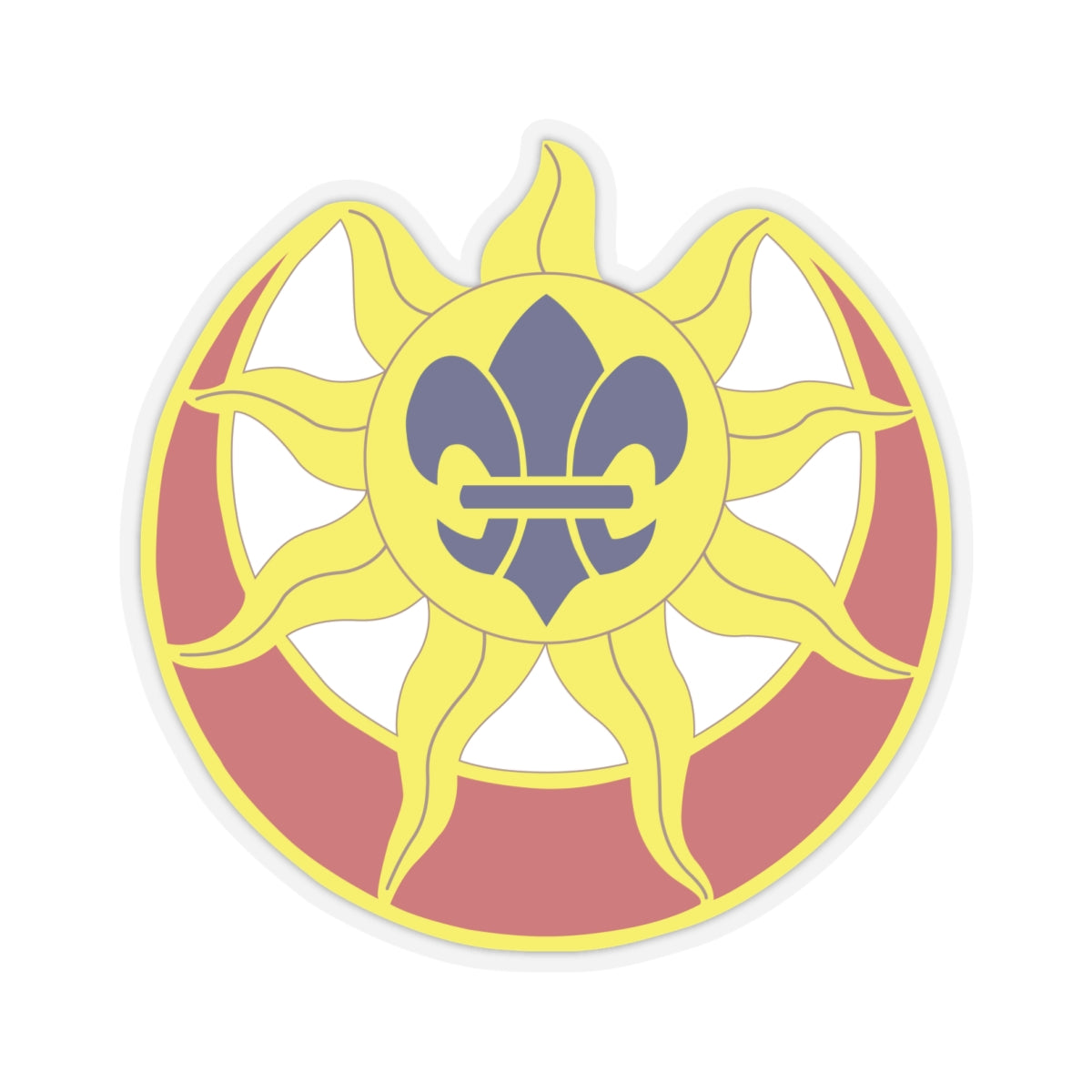 Kiss-Cut Stickers - DUI - 9th Infantry Division X 300