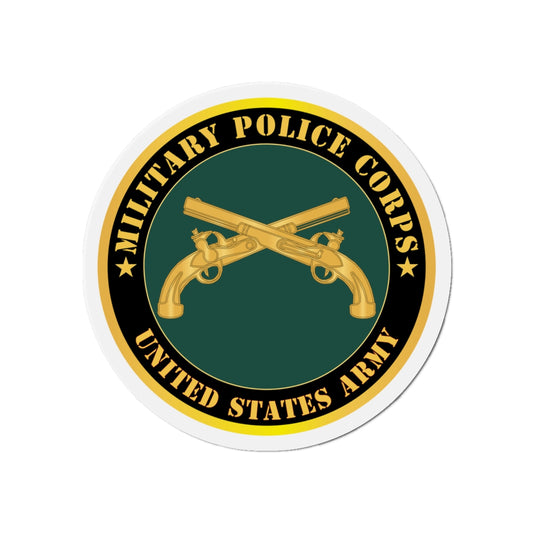 Die-Cut Magnets - Army - Military Police - Branch - United States Army X 300
