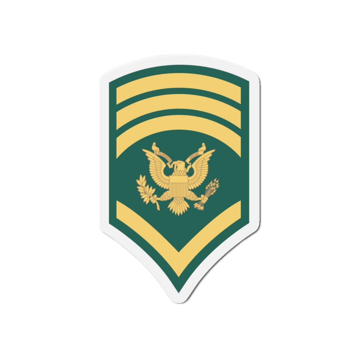 Die-Cut Magnets - Army - Enlisted - SPEC 8 - Specialist 8  - Std wo Txt X 300
