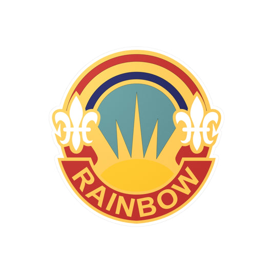 Kiss-Cut Vinyl Decals - DUI - 42nd Infantry Division X 300