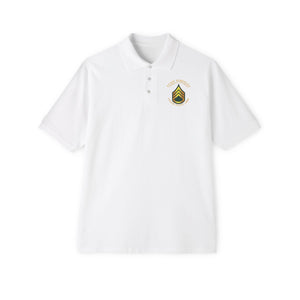 Men's Piqué Polo - Staff Sergeant - SSG - Combat Veteran