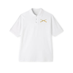 Men's Piqué Polo - Infantry Branch - Crossed Rifles