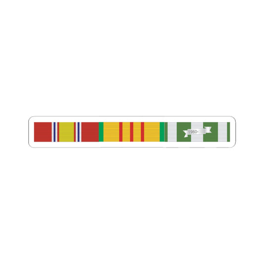 Kiss - Cut Stickers - Army - Vietnam Ribbons SVC bar w 0 Campaign Stars x 300
