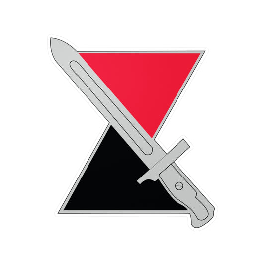 Kiss-Cut Vinyl Decals - DUI - 7th Infantry Division X 300