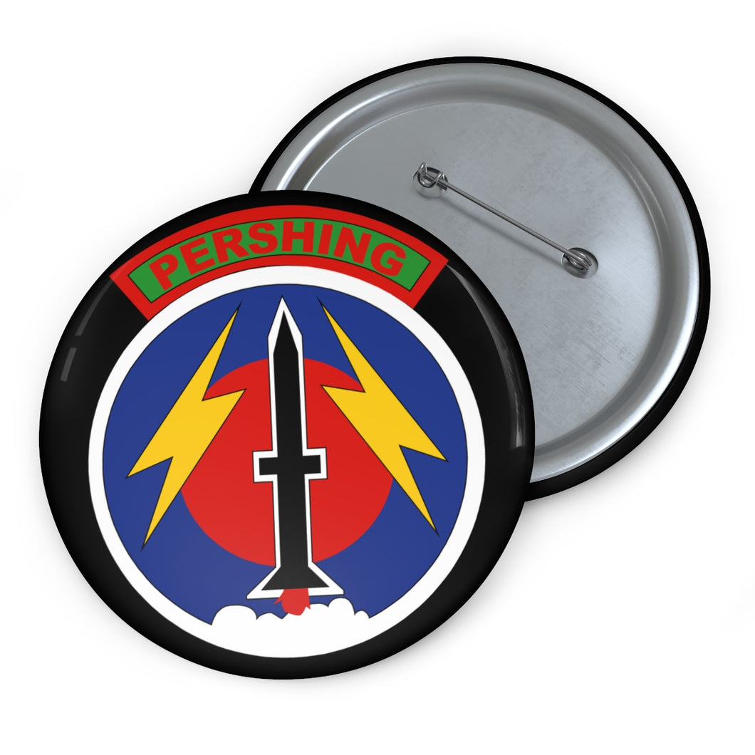 Custom Pin Buttons - 56th Artillery Command - Pershing