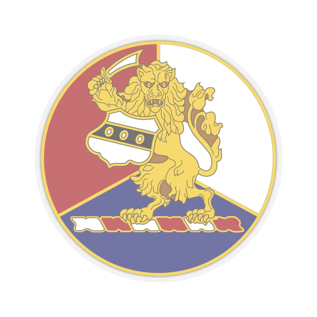 Kiss-Cut Stickers - DUI - 28th Infantry Division X 300