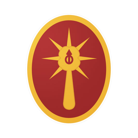 Kiss-Cut Vinyl Decals - SSI - 108th Infantry Division - WWII - Ghost Division X 300