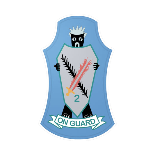 Kiss-Cut Vinyl Decals - 2nd Battlegroup - 6th Infantry Regt - Berlin Bde wo Txt X 300