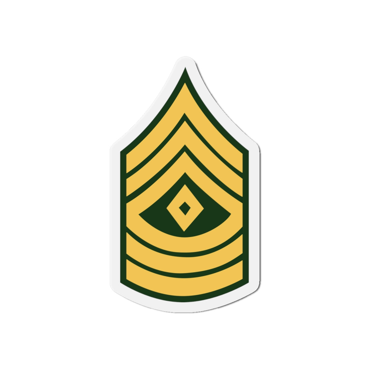 Die-Cut Magnets -SSI-Army - First Sergeant E-8 (1SG) X 300