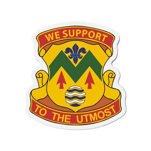 Die-Cut Magnets - Army - 528th Support Battalion - DUI wo Txt X 300