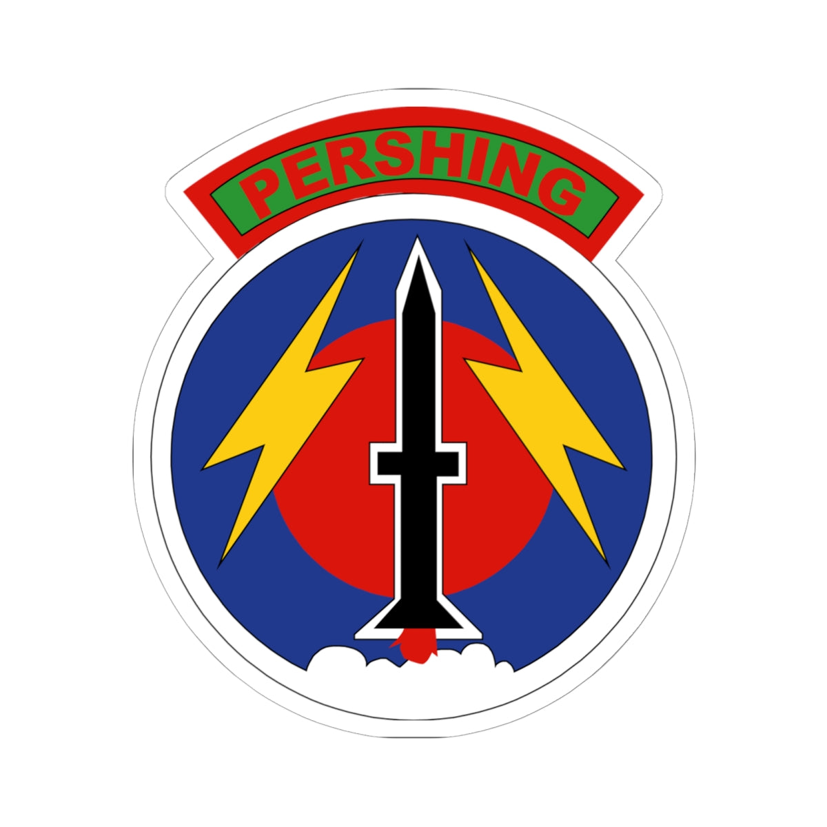 Kiss - Cut Stickers - Army - 56th Artillery Command - Pershing