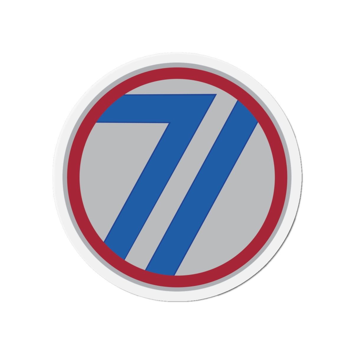 Die-Cut Magnets -SSI - 71st Infantry Division X 300