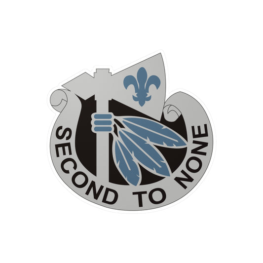 Kiss-Cut Vinyl Decals - DUI - 2nd Infantry Division X 300