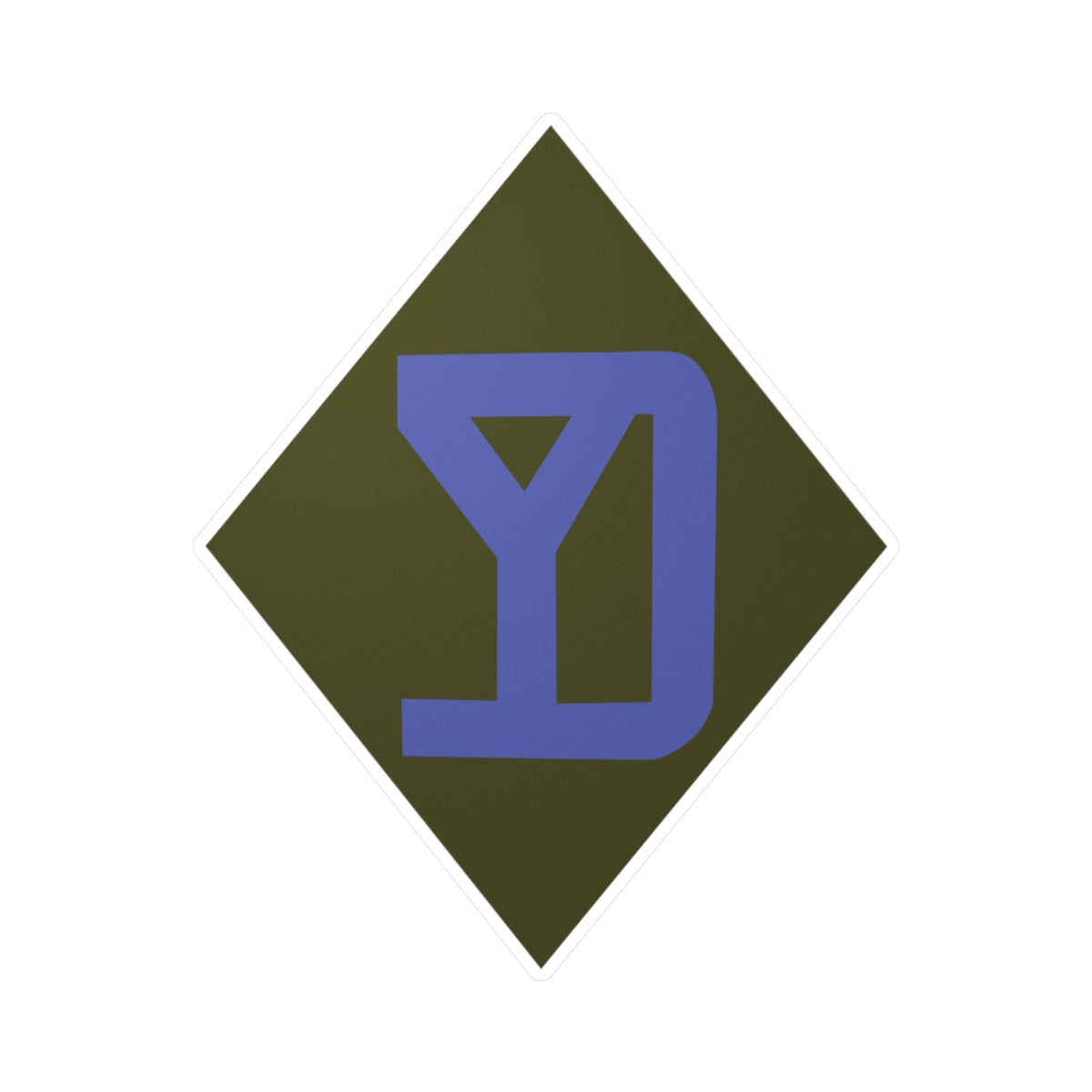 Kiss-Cut Vinyl Decals - SSI - 26th Infantry Division X 300