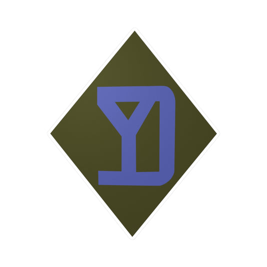 Kiss-Cut Vinyl Decals - SSI - 26th Infantry Division X 300