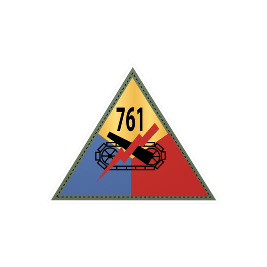 Kiss-Cut Vinyl Decals - SSI - 761st Tank Battalion X 300
