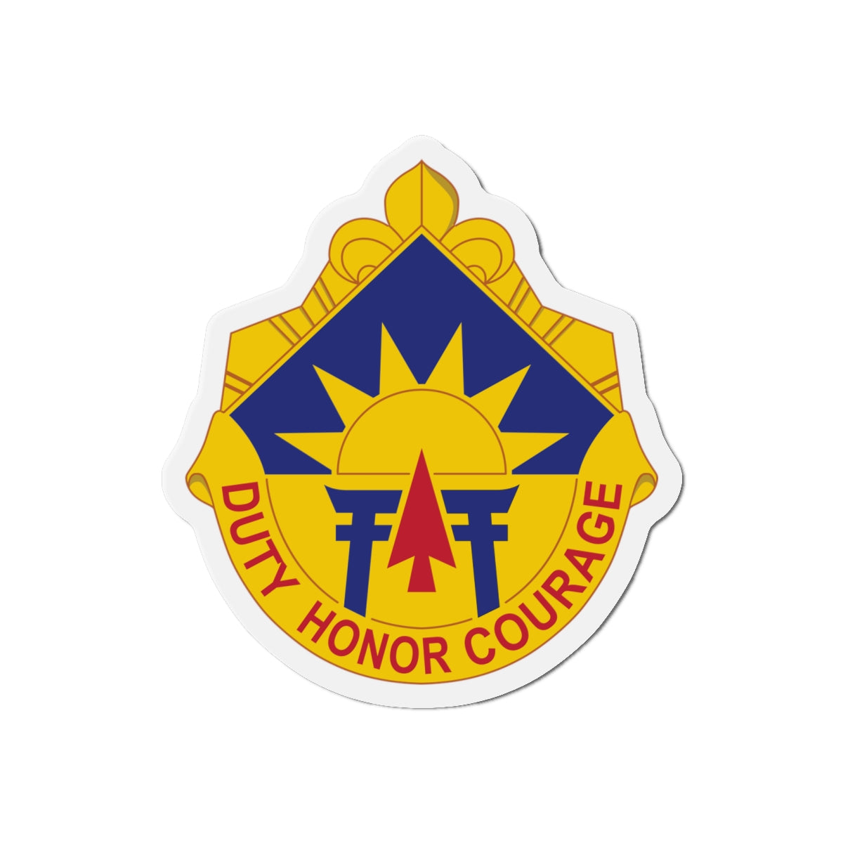 Die-Cut Magnets - DUI - 40th Infantry Division X 300