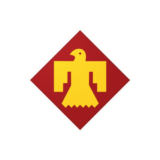 Kiss-Cut Vinyl Decals - SSI - 45th Infantry Division X 300