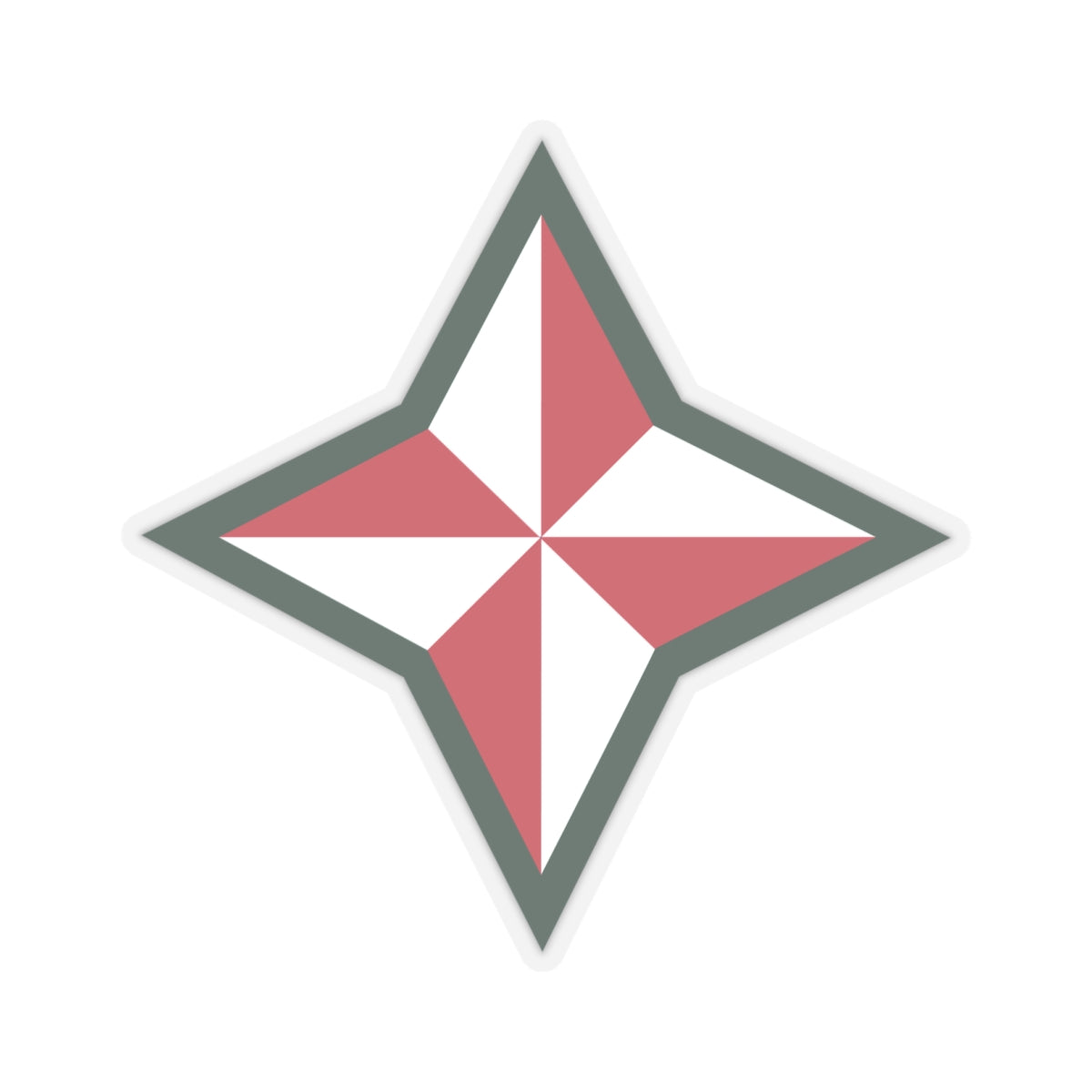 Kiss-Cut Stickers - SSI - 48th Armored Division X 300