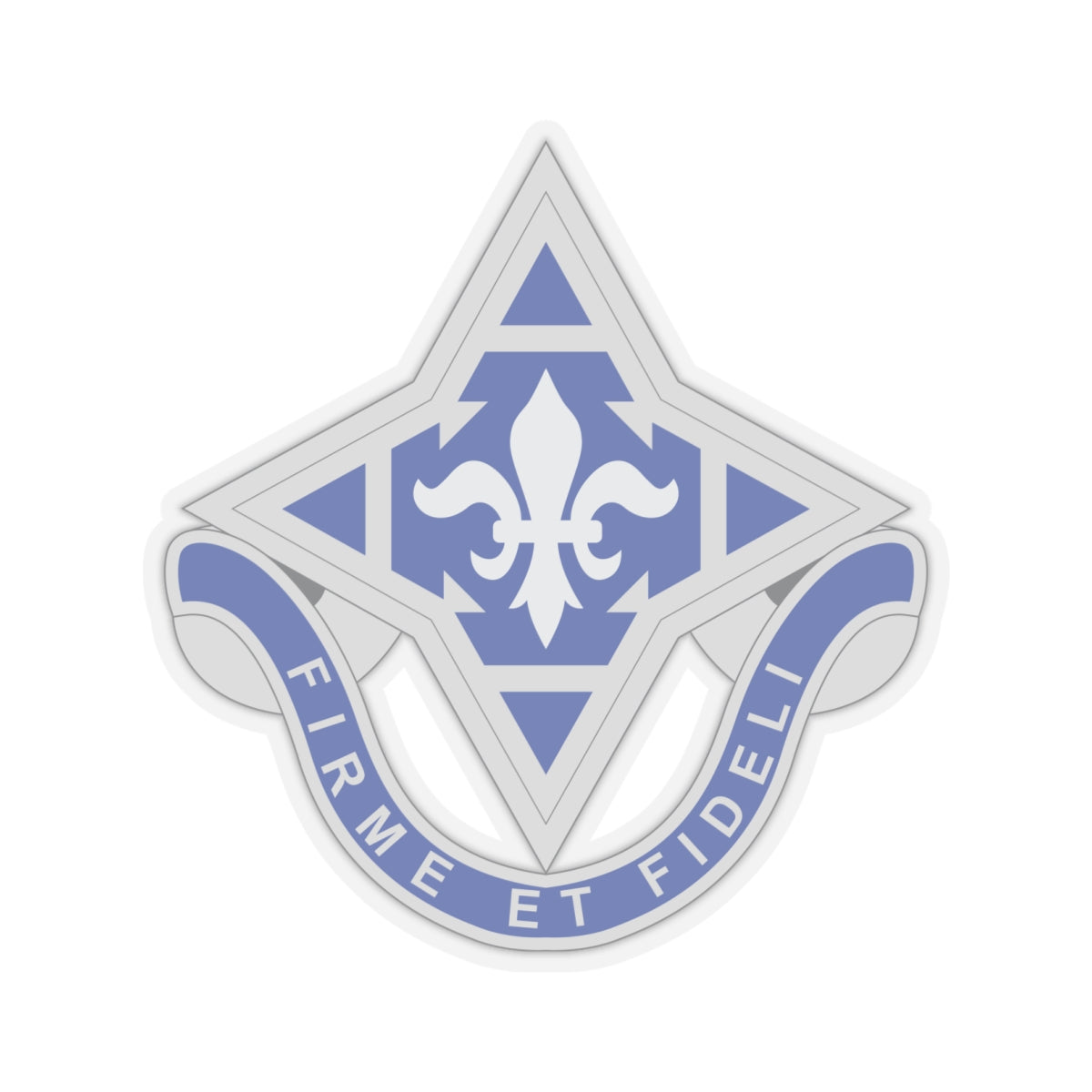 Kiss-Cut Stickers Army - DUI - 92d Infantry Division X 300